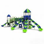 OEM Outdoor Playground Equipment Plastic Playground Water Slide  Customized Color for sale