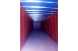 China 40ft Open Top Shipping Container High Cube Soft Tarpaulin With CSC Certification supplier