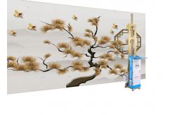 China ZKMC Vertical 3d Wall Inkjet Printer Advertising Decoration supplier