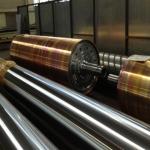 Fast Delivery 42Crmo Alloy Steel Cooling Roller For Nonwoven Fabric for sale