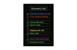 China ODM SGS Dry Erase Magnetic Daily Planner Grocery List Notepad supplier