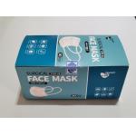 Biodegradable Elastic Earloop Style 3 Ply Non Woven Face Mask for sale