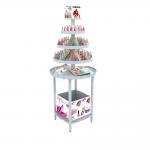 Plastic Wooden Supermarket Store Fixtures For Cosmetic Store  Nail Polish for sale