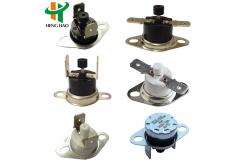 China Snap Action Bimetal Thermostat For Refrigerator Custom Service Acceptable supplier