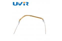 China Short Wave UVIR 3D Infrared Heating Element Tube Car Paint Curing Lamp supplier