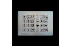 China IP65 Vandal Proof Metal Numeric Keypad For Self Service Equipment supplier