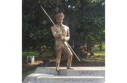 China Life Size Customized Casted Bronze Figure Statue Monument Statue supplier