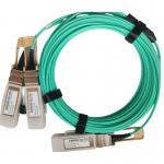 Optical Transceiver Hot-Pluggable and 200G QSFP56 to 2x 100G QSFP56 Active Optical Cable with Breakout PAM4 Modulation for sale