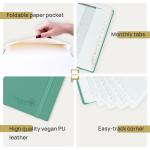 FSC Softshell A4 Weekly Planner 2023 2023 Black And White Inner Page