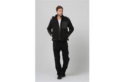 China Mens Winter Softshell Jacket , Stretch Windproof Work Jacket supplier