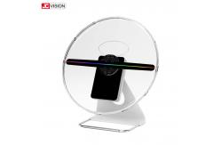 China 30W 3D Holographic Led Fan Display App Control 500cd/m2 supplier