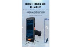 China Portable Handheld Android Terminal Touch Screen 1D 2D Barcode Scanner Android PDAS supplier