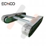 0.5-60 Ton Custom Steel Track Undercarriage For Crawler Excavator Dozer Chassis for sale