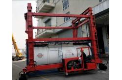 China Small Space Rtg Rubber Tyred Gantry Cranes Simple Operation supplier