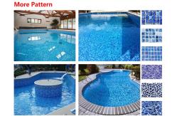 China Rectangle Waterproof 1.2mm Pvc Swimming Pool Liner supplier