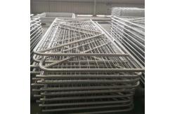 China 8ft Farm Gate Galvanized Security Wire Filled Farm Fence Panels supplier