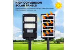 China WaterProof Solar Street Light IP65 Integrated Solar Street Lamp With Radar Sensor supplier