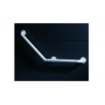 China White / Yellow Color Toilet Cubicle Hardware Nylon Safety Handle Non - Barrier manufacturer