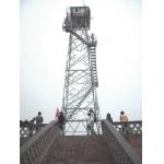 10m Angle Steel Prison Guard Tower Hot Dip Galvanized for sale