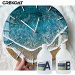 Flawless Transparency Clear Epoxy Resin Forms A Robust Scratch-Resistant Surface for sale