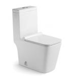 Bathroom Ceramic Siphonic Modern One Piece Toilet Cupc North America White Floor Mounted for sale