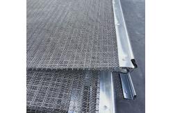 China Poly Ripple Rectangular Shape Aperture Vibrating Screen Wire Mesh supplier