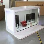 Waterproof See Through Touch Screen , Digital Advertising Lcd Screens for sale