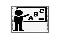 China Optical Electronic Interactive Whiteboard 32768*32768 With 2 Camera supplier