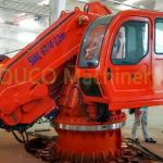 6t Offshore Pedestal Hydraulic Folding Boom Crane for sale