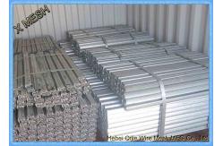 China 2.4m 53x30mm Galvanized Steel Vineyard End Post / Metal Line Vineyard Posts supplier