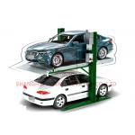 Two Post Sports Car Parking Lift With One Piece Low Profile Diamond Steel Ramp for sale
