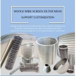 Stainless Steel Centrifuge Screen Baskets Liquid Wedge Wire Screen Basket for sale