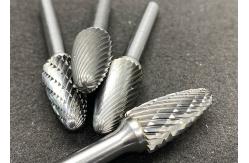 China Tungsten Carbide Rotary Burr Tool For Woodworking Tools Impact Toughness supplier