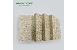 China Interior Decorative Hexagon Wood Wool Fiber Acoustic Wall Panel supplier