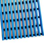 Two Layers Swimming Pool Anti Slip Mats Hollow Tube PVC Drainage Mats for sale