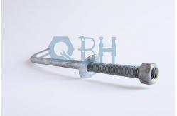 China F1554 90 Degree Anchor Bolt HD Steel Columns Carbon Steel Bolt supplier