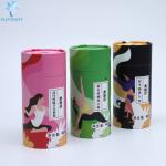 Recyclable PMS Luxury Perfume Cardboard Cylinder Packaging Glossy Lamination for sale