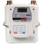 China G1.6 / G 2.5 / G4 Wireless Prepaid Gas Meter , LoRa Hybrid Gas Meter for sale