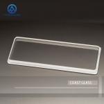 Custom Quartz Components Round Square Shape Flat Dome Structure Quartz Glass Plate For Optical Usage for sale