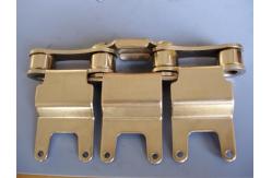 China Hercules Steel Connecter Link Stenter Chains For Dyeing Dnd Finishing Machinery supplier