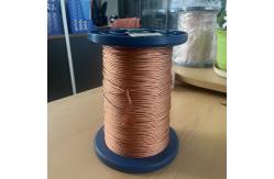 China 2UEW-F 0.03mmx2000 High Frequency Twisted Copper Litz Wire supplier