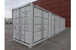 China Height 2896MM Cargo Shipping Container Open Side Storage 40ft General Purposes supplier