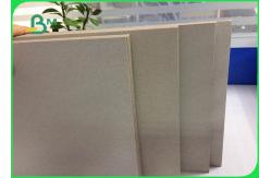 China Recycled Pulp Laminated Grey Board 3.0mm Gray Paperboard For Advertising Board supplier