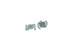 China Incandescent Bulb Ceiling Light Attachment with Nickel Finish and Small Size supplier