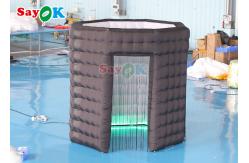 China Oxford Cloth Inflatable Photo Booth Enclosure Backdrop Mini Inflatable Tent supplier