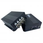 8 Port Analog Video Digital Optical Converter Multiplexer Over Coaxial Cable DC5V for sale