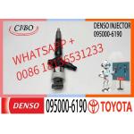 common rail fuel injector 095000-6190  23670-30100  for Toyota