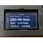 1/10 Bias FSTN COG Graphic LCD Display 192X64 Transflective Positive for sale