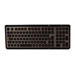 Small IP65 dustproof and waterproof panel mount keyboard with 103 keys