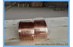 China Copper Galvanized Binding Wire , Galvanized Barbed Wire 350 - 550 MPa Tensile Strength supplier